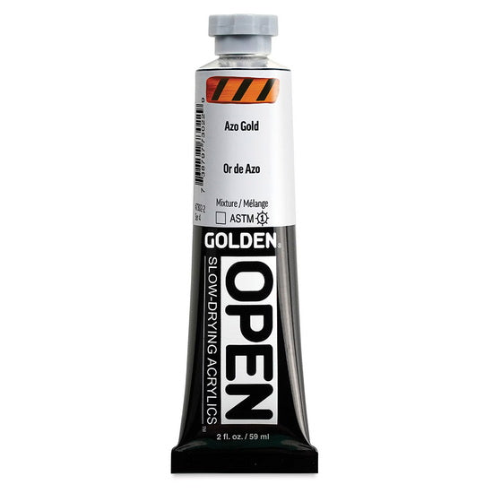 Acrylique open - 2 oz  or de azo  s4