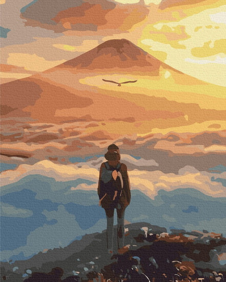 Ens. peinture à numéro exploration