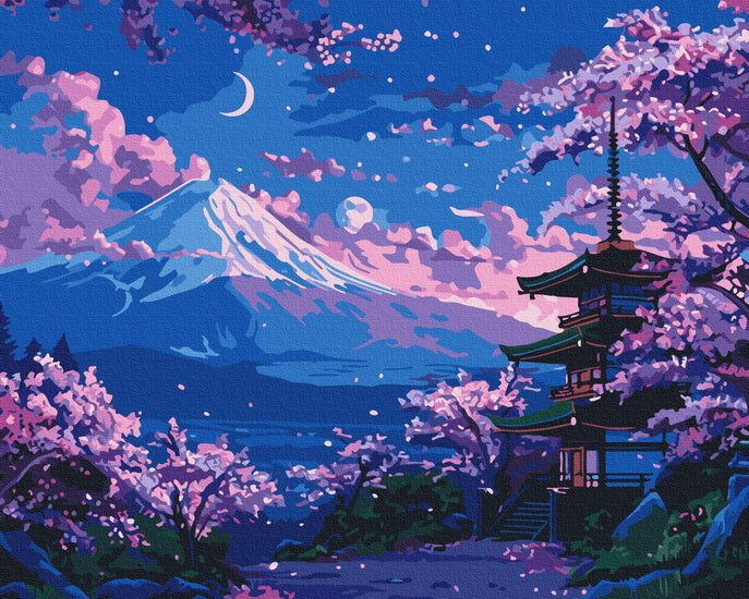 Paint by Number Fuji