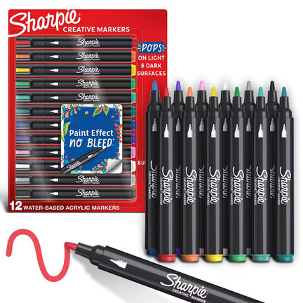 Set of 12 Sharpie Creative Markers