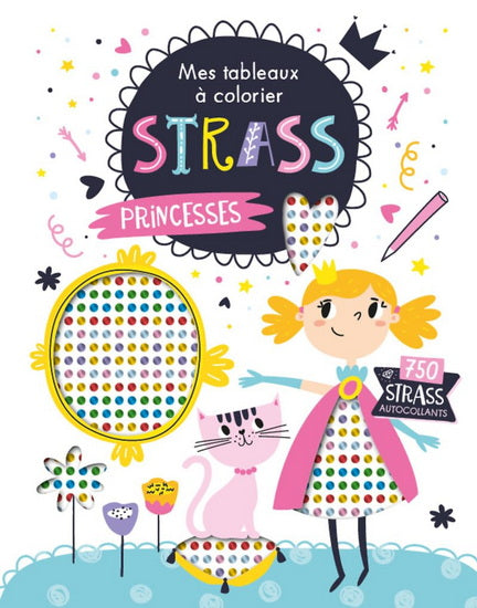 Princesses : 1.200 strass autocollants