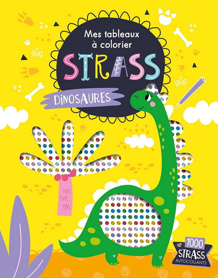 Dinosaures : 1.000 strass autocollants