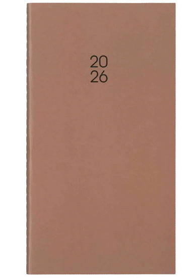 Agenda 2026 mini mocha mousse 1s/2p