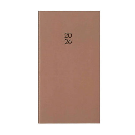 Agenda 2026 mini mocha mousse 1s/2p