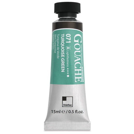 Designers gouache 15ml - turquoise green series a