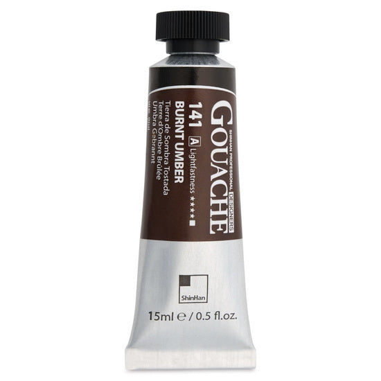 Gouache designers ombre brûlée série a - 15ml