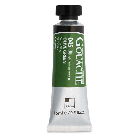 Designers gouache 15ml - olive green series b