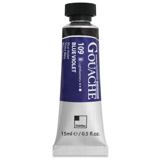 Gouache designers 15ml violet bleu série b