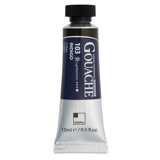 Gouache designers 15ml indigo série d