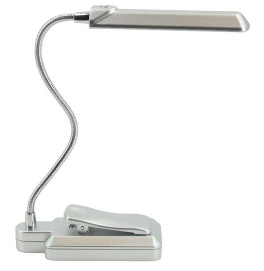 Lampe de lecture réglable DEL argent
