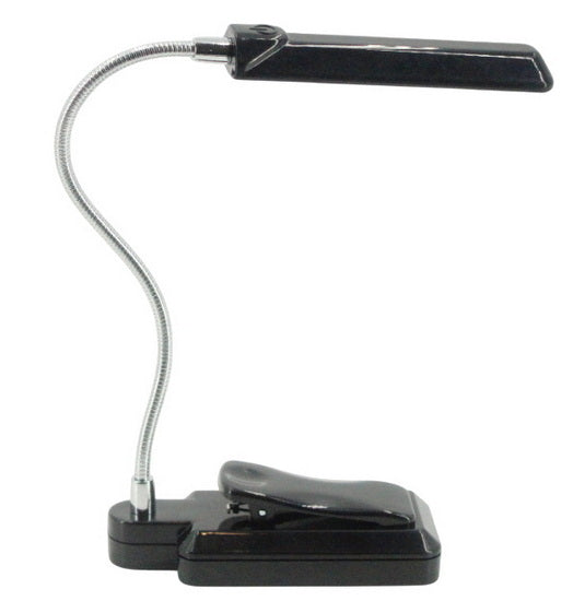 Lampe de lecture réglable DEL noire