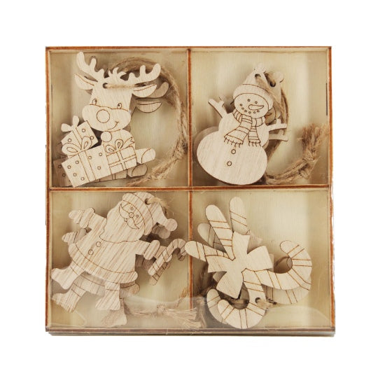 Pack of 8 Christmas Ornaments