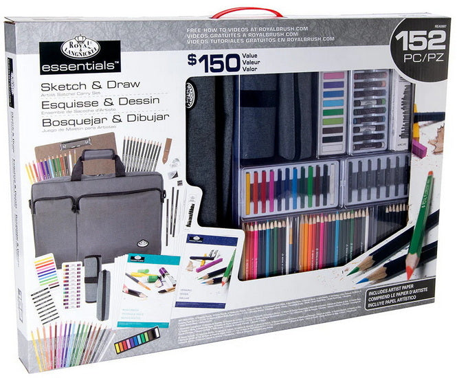 Coffret platinum dessin et esquisse 152pcs
