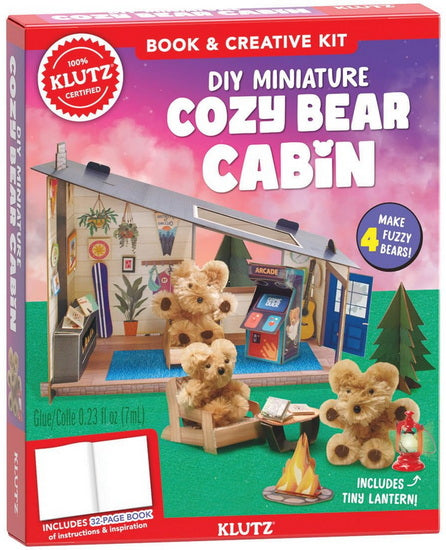 DIY Miniature Cozy Bear Cabin