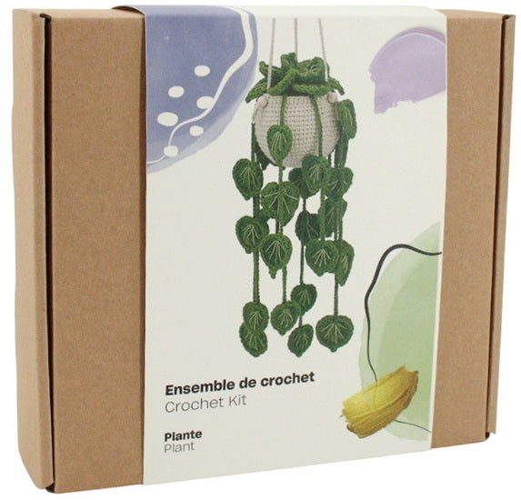 Crochet Kit Peppergrass Hanging Plant
