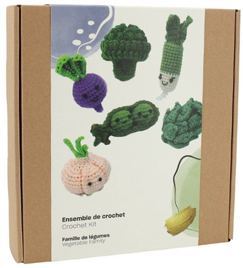 Crochet Kit Vegetable Family