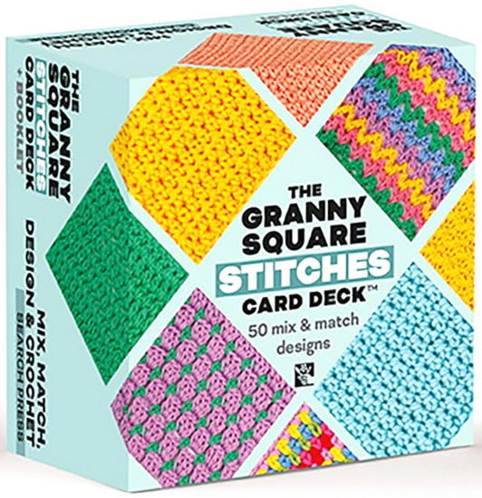 The Granny Square Stitches Card Deck: 50 Mix and Match Designs