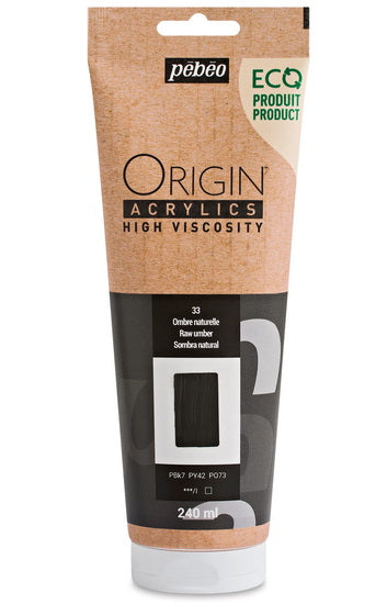 Acrylique hv - origin - 240ml - ombre naturelle