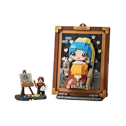 Blocs Loz - Jeune fille à la perle