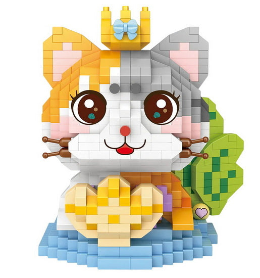 Sirène chat gris