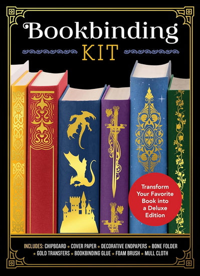 Bookbinding Kit: Transform Your Favorite Book into a Deluxe Edition