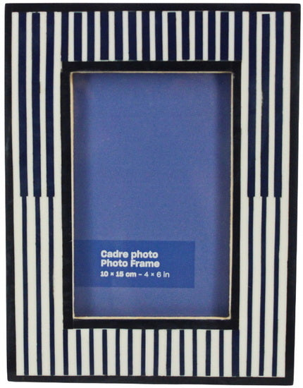 Cadre photo 4x6 rayures