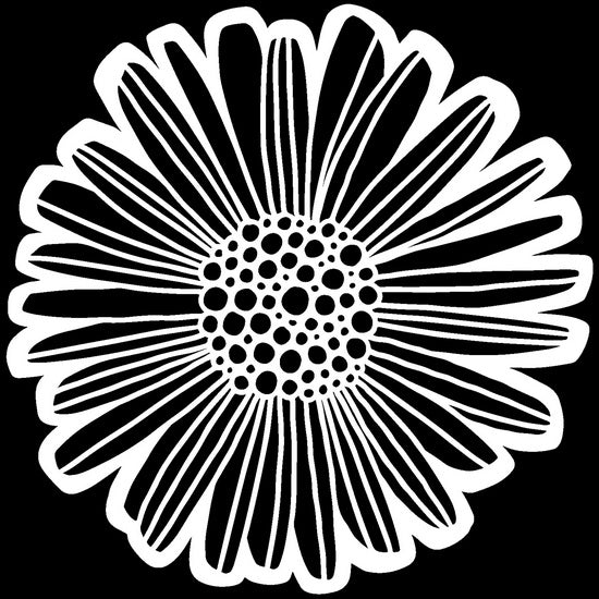 Stencil Felicia Daisy 6x6in