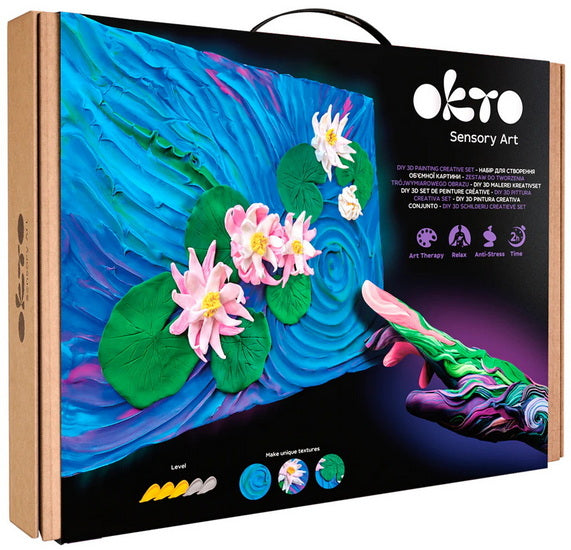 DIY 3D Creative Painting Set - Water Lilies