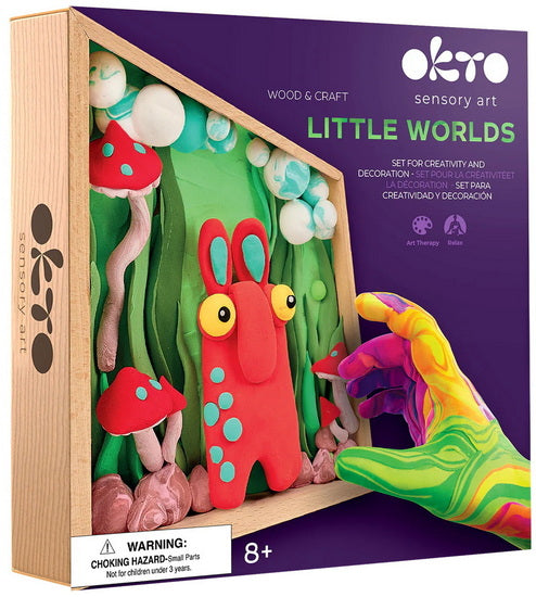 Wood & Craft Little Worlds - Mommy Troll