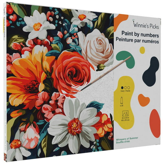 Peinture à numéros - Bouquet