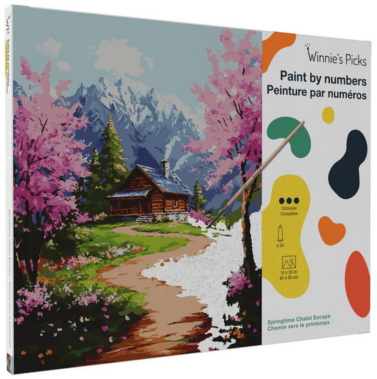 Paint by Numbers Chalet