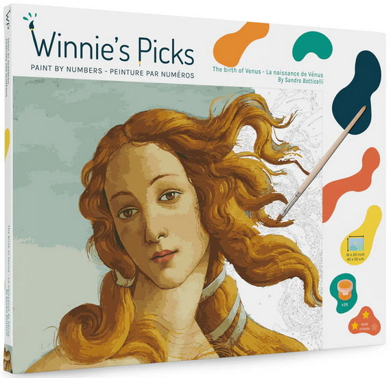 Peinture à numéros - La naissance de Vénus - Botticelli