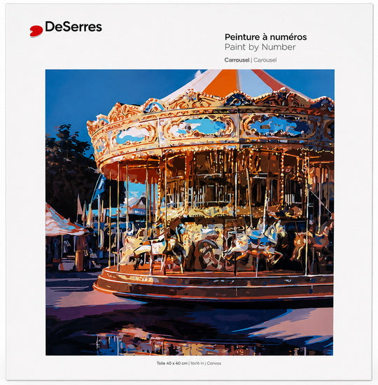 Peinture à numéros Carrousel