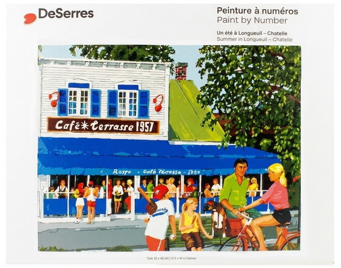 Paint by Numbers Summer In Longueuil Chatelle