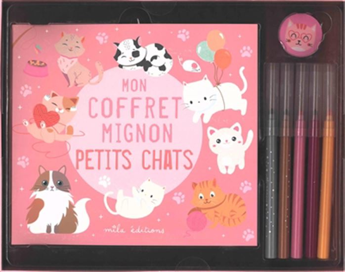 Mon coffret mignon petits chats Cof. N. éd.