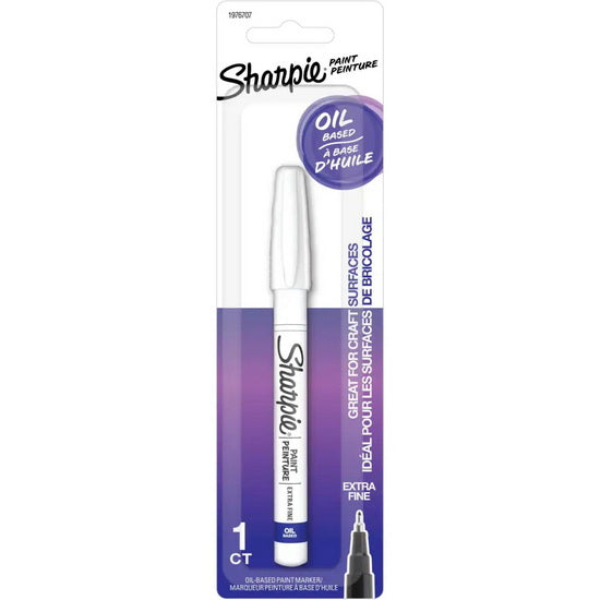 Sharpie Oil-based Paint Marker Extra Fine Tip - White