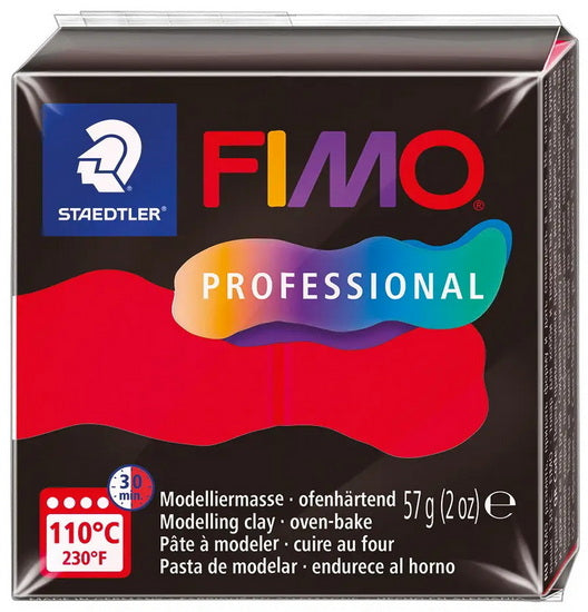 Pâte à modeler fimo® professional - rouge