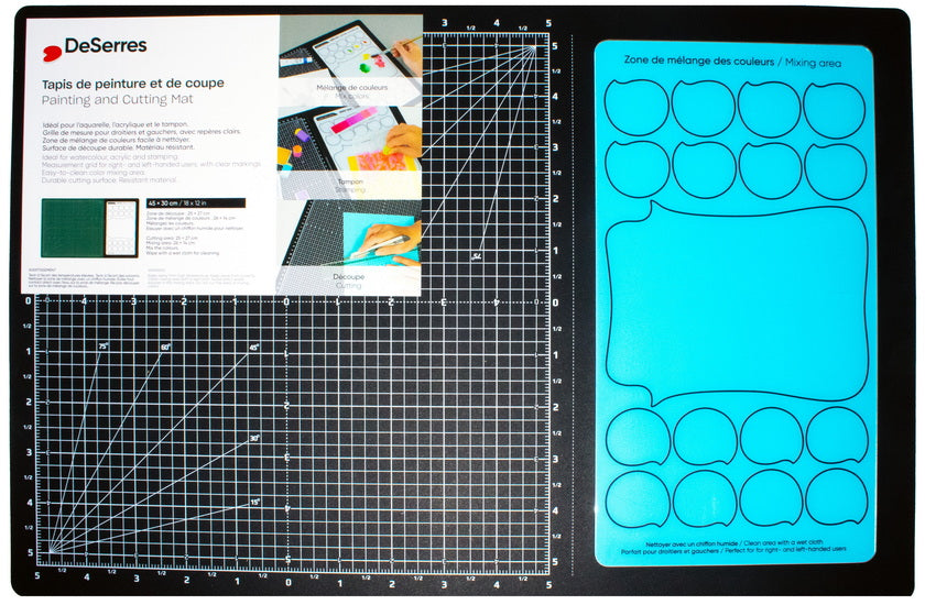 Painting And Cutting Mat 12x18in