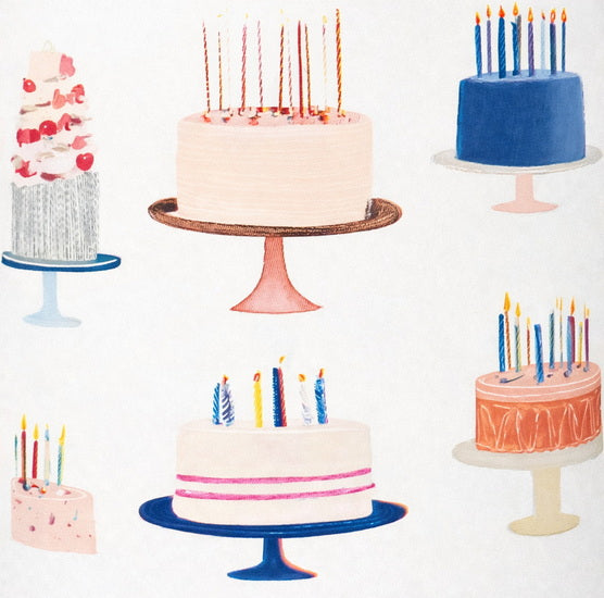 Wrapping Paper Cakes