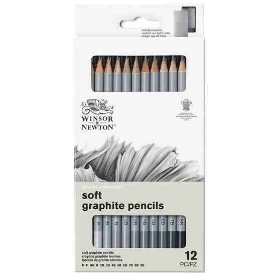 Boîte de 12 crayons graphite tendres