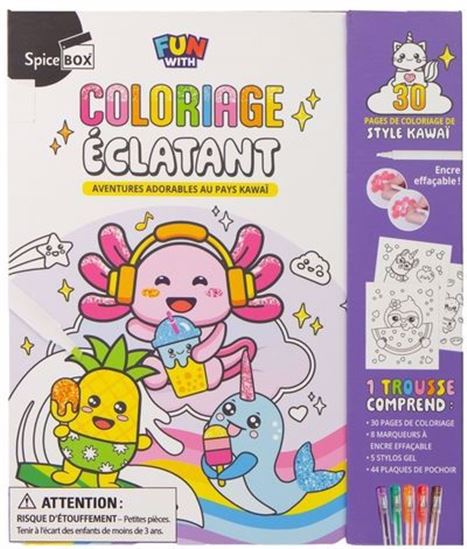 Coloriage éclatant