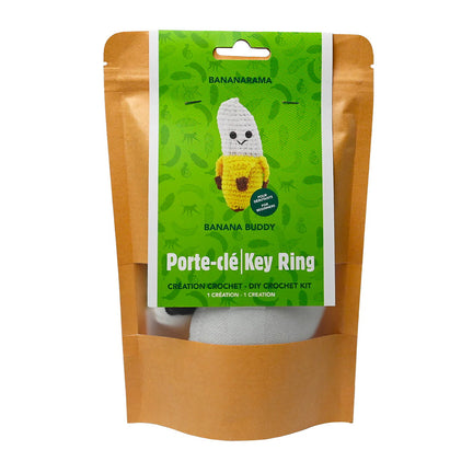 Kit diy porte-clés crochet – banane