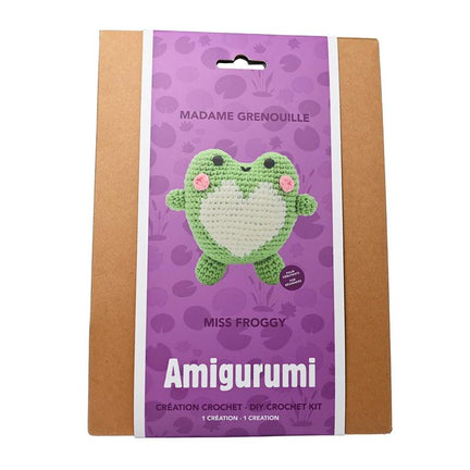 Kit diy crochet – petite grenouille
