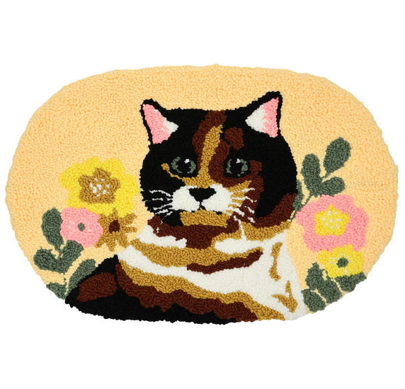 Kitty Punch Needle Rug Kit