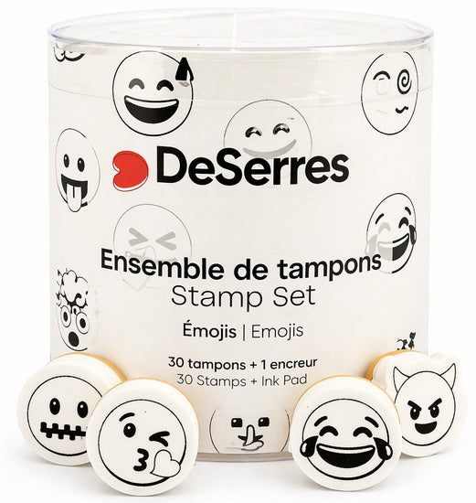 Ens. Tampons mousse - Emoji
