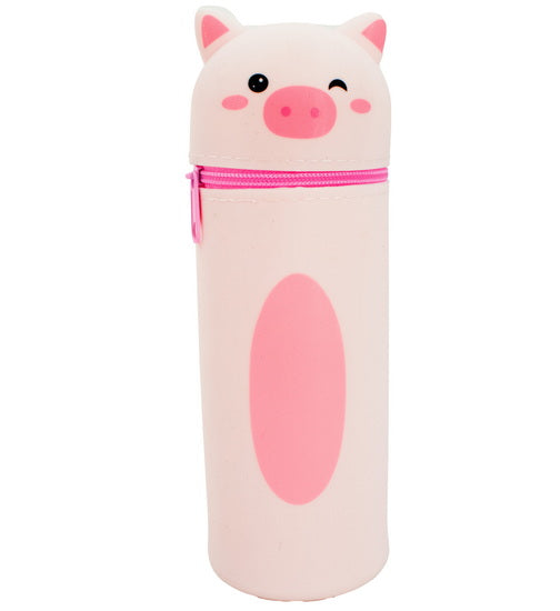 Pencil Case Silicone - Pig