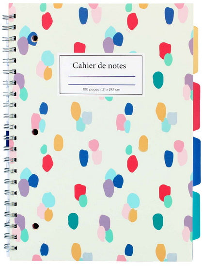 Notebook L 4 Subjects Geometric