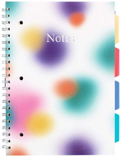 Grand Cahier 4 sujets formes floues
