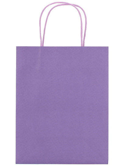 Gift Bag M Kraft Purple