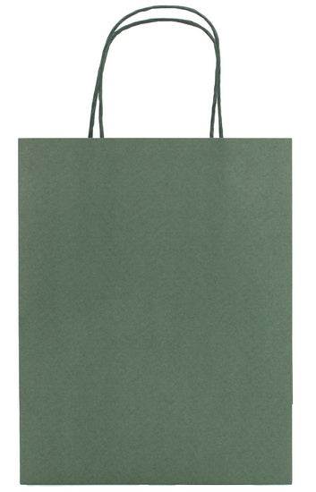Gift Bag M Kraft Emerald Green